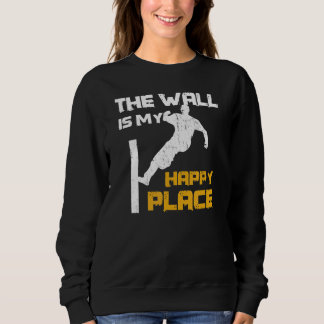 Die Mauer ist mein Glücksbringer für einen Vault-A Sweatshirt