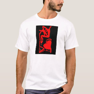 Die Maus isst Herz T-Shirt