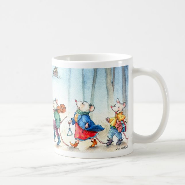 Die Mäusemusik-Band-Tasse Kaffeetasse (Rechts)