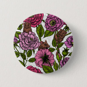 Die Mäuseparty Button