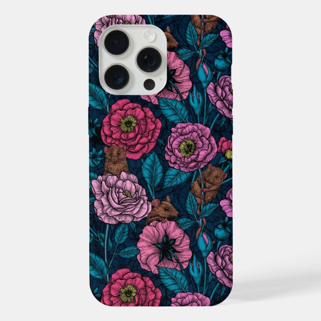 Die Mäuseparty iPhone 15 Pro Max Hülle (Rückseite)