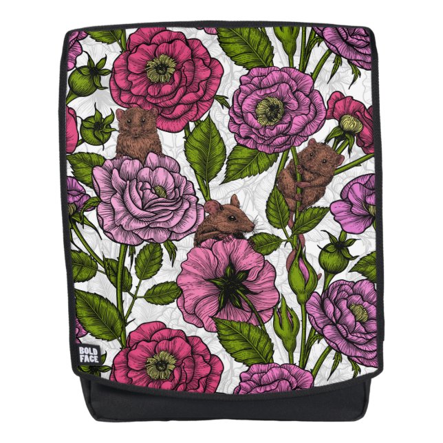 Die Mäuseparty Rucksack (Vorderseite)