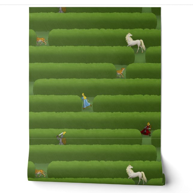 Die Maze (halber Tropfen) Märchen Tapete (Abrollen)