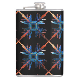 Die Mechanik der gesamten Hüftflasche Flachmann