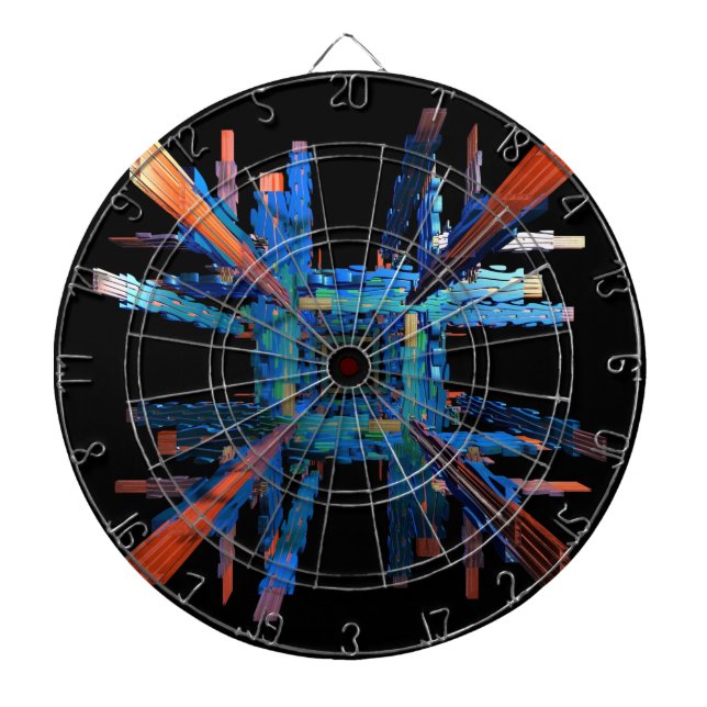 Die Mechanik des ganzen Dartbretts Dartscheibe (vorne)