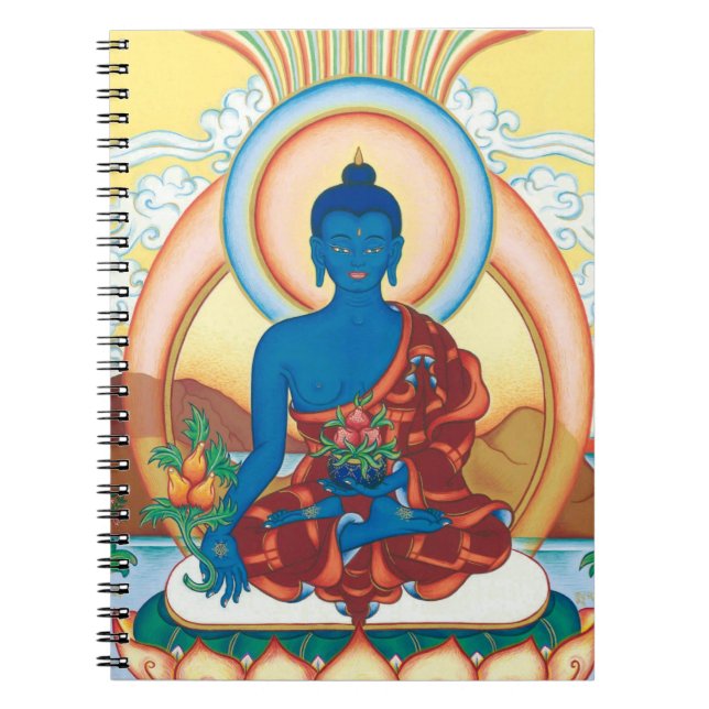 Die Medizin Buddha - Meister des Heilens Notizblock (Vorderseite)