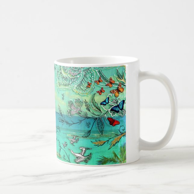 Die Meer Risiko-Tasse Bermudas, Kaffeetasse (Rechts)