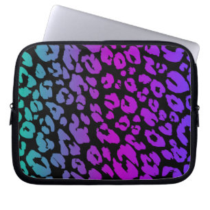 Die mehrfarbige Leopard-Serie Design 1 Laptopschutzhülle