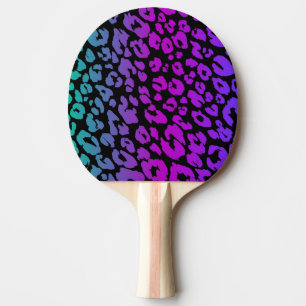 Die mehrfarbige Leopard-Serie Design 1 Tischtennis Schläger