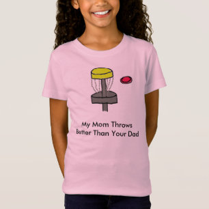 Die meine Mama wirft besseres Discgolf-Shirt T-Shirt