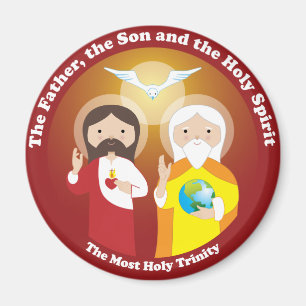 Die meiste Heilige Dreifaltigkeit Magnet