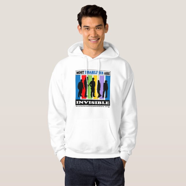 Die meiste Unfähigkeit ist - Hoodie unsichtbar (Vorne ganz)