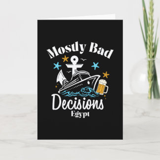 Die meisten D-Entscheidungen Ägypten Spring Break Karte