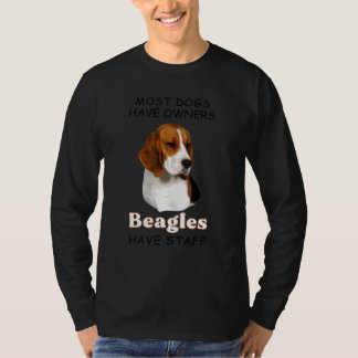 Die meisten Hunde haben Besitzer Beagles haben Per T-Shirt