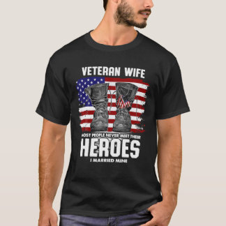 Die meisten Leute treffen nie ihre Helden, ich Ver T-Shirt