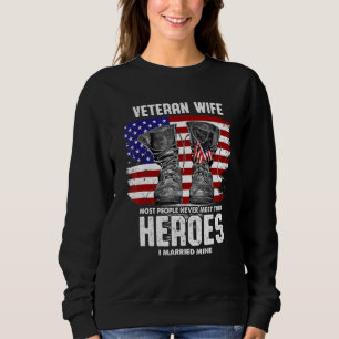 Die meisten Menschen treffen ihre Helden nie Veter Sweatshirt
