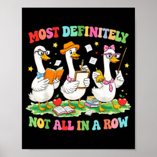 Die meisten nicht alle hintereinander lustiger Leh Poster
