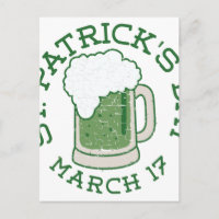 Die meisten Patricks bedrückten grünes Bier