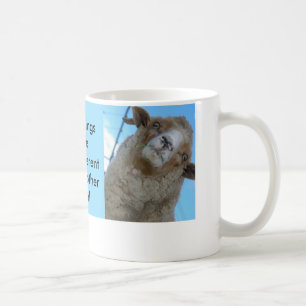 Die meisten Sachen im Leben schauen zu… Kaffeetasse