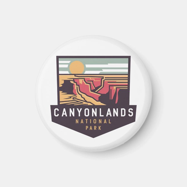 Die Meisterwerke der Natur im Canyonlands-National Magnet (Vorne)