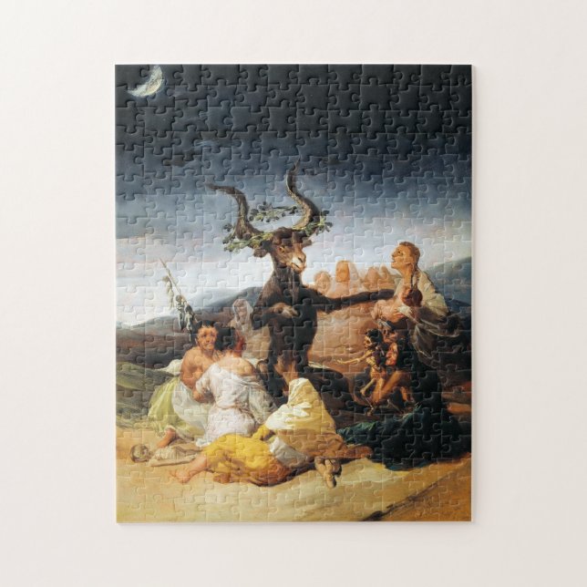 Die Meisterwerkfarbe Coven Francisco José de Goya (Vertikal)