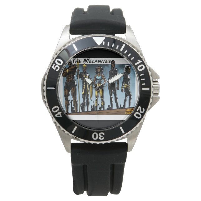 Die Melaniten Armbanduhr (Vorderseite)