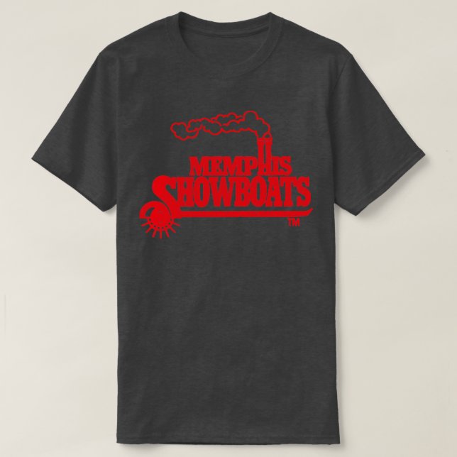 Die Memphis-Showboote T-Shirt (Design vorne)