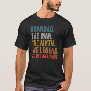 Die Menner grandad den Mann, der Mythos, der das S T-Shirt