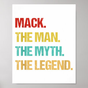 Die Menner mack den Mann, den Mythos, die Legende Poster