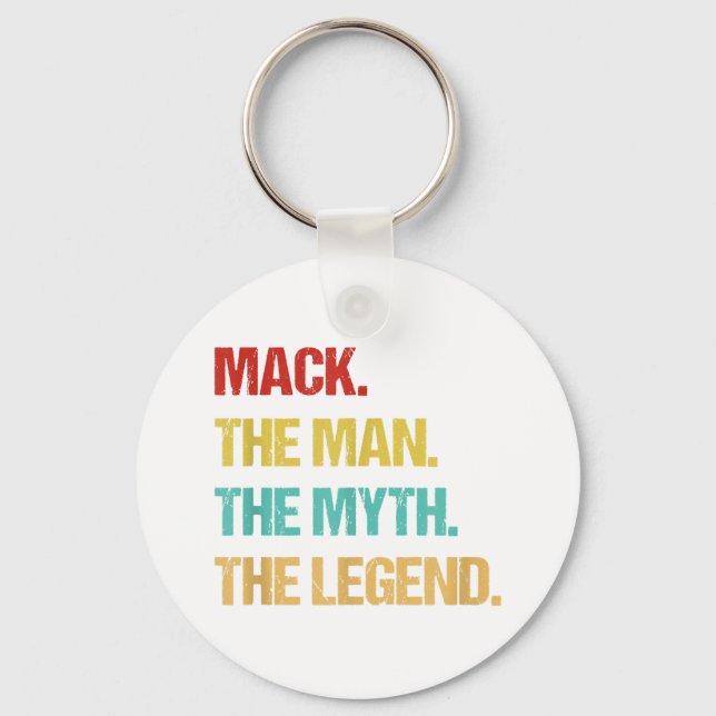 Die Menner mack den Mann, den Mythos, die Legende Schlüsselanhänger (Vorderseite)