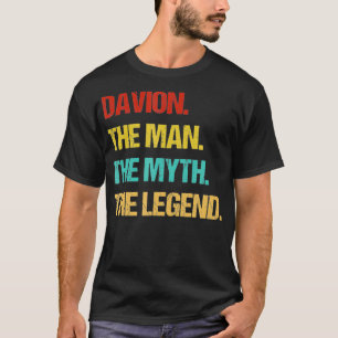 Die Mens Davion the Man The Myth The Legende T-Shirt