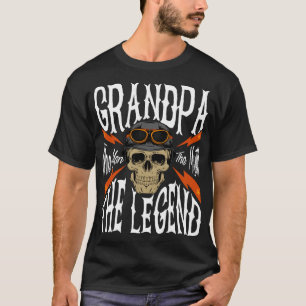 Die Mens Großvater der Mann Der Mythos Die Legende T-Shirt
