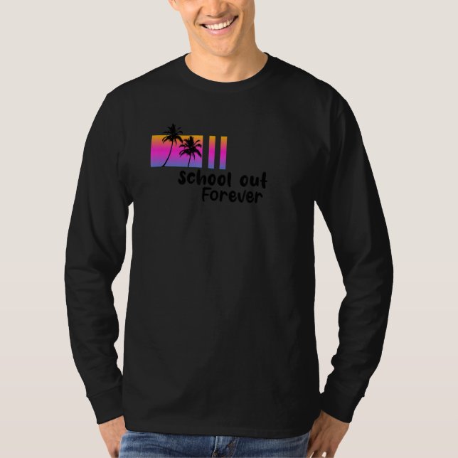 Die Mens School ist für immer müde und liebt es T-Shirt (Vorderseite)