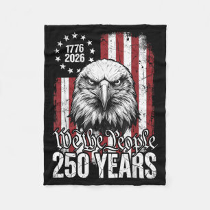 Die Menschen 250 Jahre USA Patriotischer Adler 177 Fleecedecke
