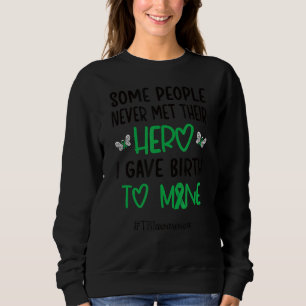 Die Menschen haben ihre Helden Tbi Kriegermutter n Sweatshirt