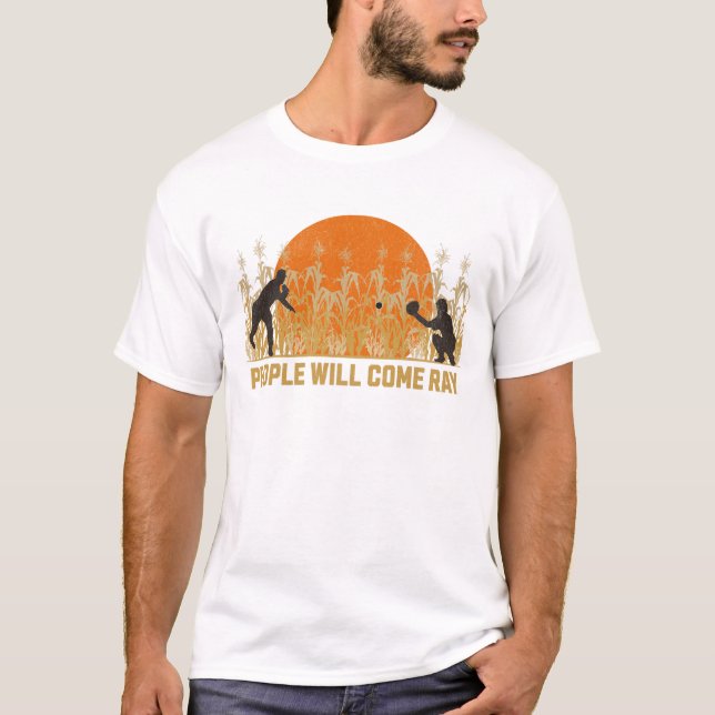 Die Menschen kommen raus - Vintages Traumfeld T-Shirt (Vorderseite)
