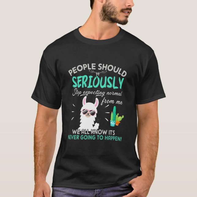 Die Menschen sollten ernsthaft aufhören, den lusti T-Shirt (Vorderseite)