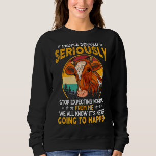 Die Menschen sollten ernsthaft aufhören, normale K Sweatshirt