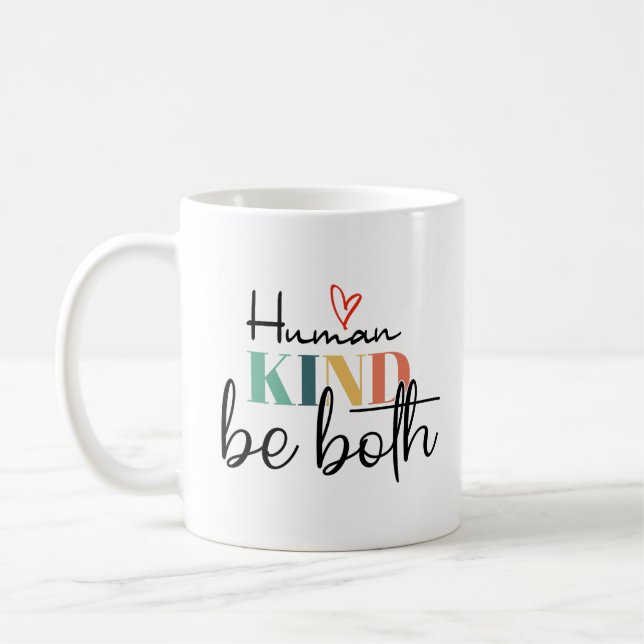 Die Menschheit sei beides Shirt, Kindheit Shirt, s Kaffeetasse (Links)