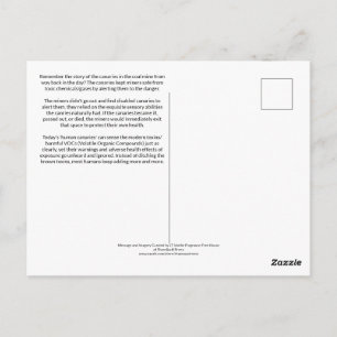 Die menschlichen Kanarienvögel wissen es bereits Postkarte