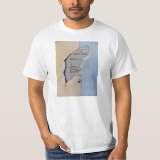Die Meta--Komödie vorbei: Aaron Andrew Delcourt T-Shirt