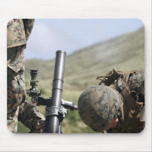 Die Methode der direkten Entfeuerung von Mörsern Mousepad