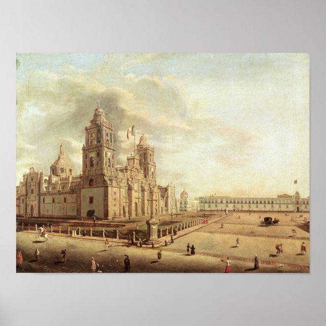 Die Metropolitana von Catedral Poster (Vorne)