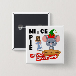 Die MICE, die den Buchstaben N von einem Minenkuch Button