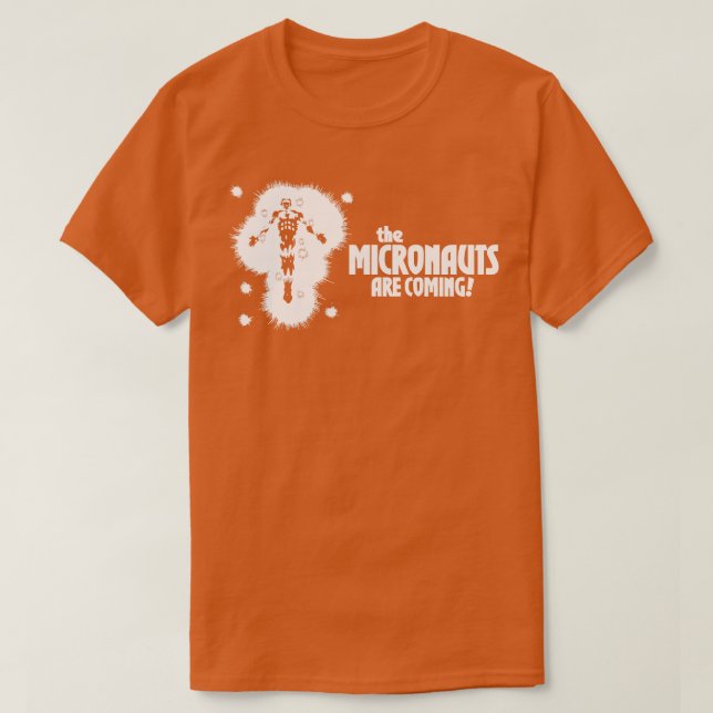 Die Mikronauten kommen T-Shirt (Design vorne)