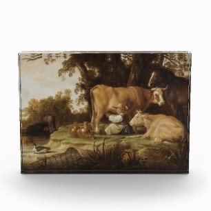 Die Milchmädchen Aelbert Cuyp Fotoblock