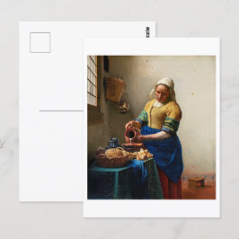 Die Milchmädchen | Johannes Vermeer | Postkarte