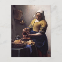 Die Milchmädchen von Johannes Vermeer im Detail