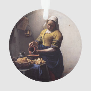 Die Milchmagd von Johannes Vermeer Ornament