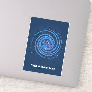 Die Milchstraße Aufkleber